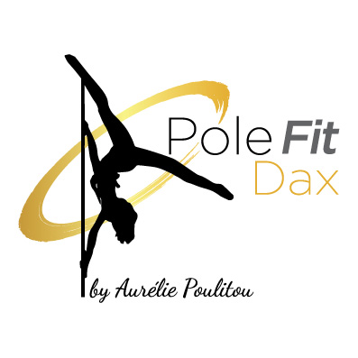 Logo Pole Fit Dax by Aurélie Poulitou